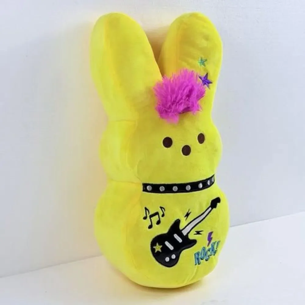 Dan Dee Peeps Plush Yellow Bunny 15